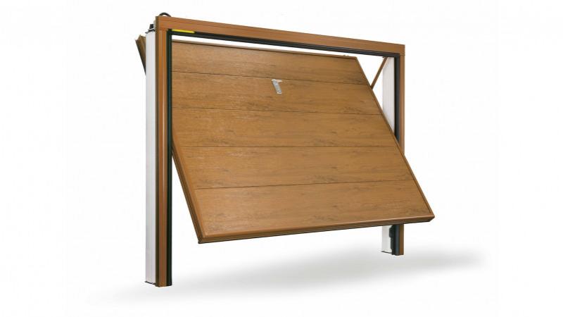 Porta basculante pannello sandwich