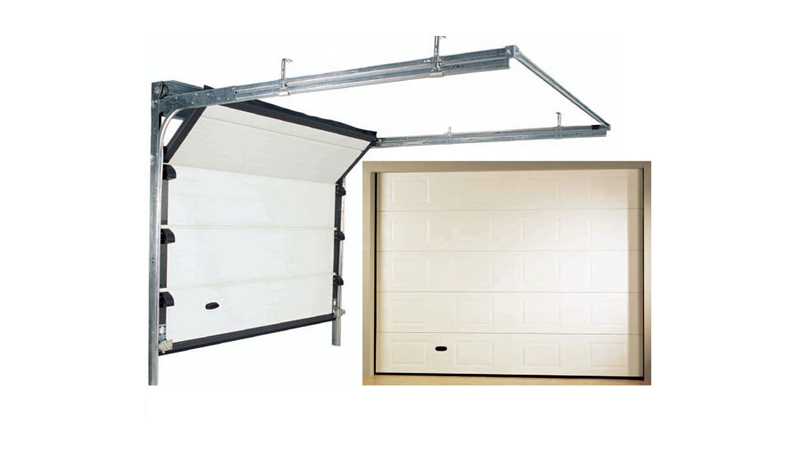 Porta basculante salvaspazio